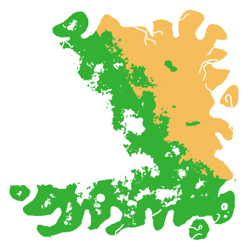 Biome Rust Map: Procedural Map, Size: 5300, Seed: 1763175179