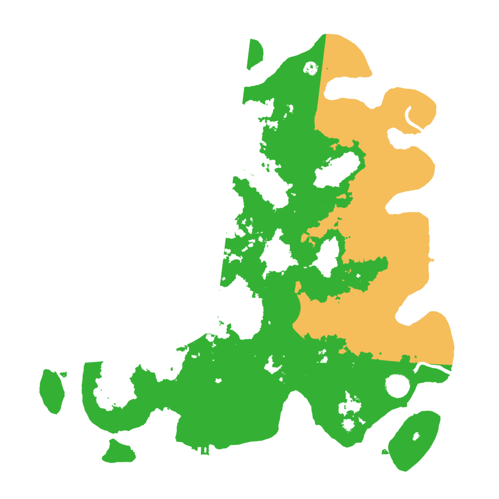 Biome Rust Map: Procedural Map, Size: 3750, Seed: 889269265