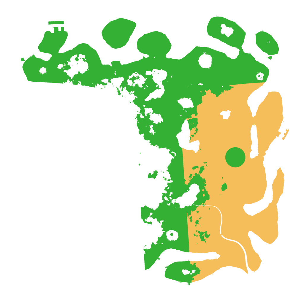 Biome Rust Map: Procedural Map, Size: 4000, Seed: 1330855356