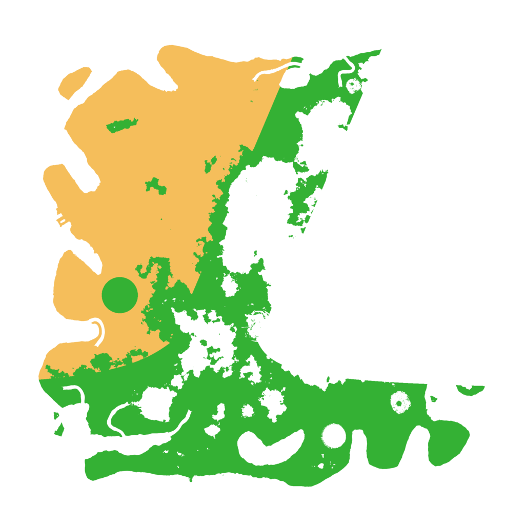 Biome Rust Map: Procedural Map, Size: 3850, Seed: 656934745