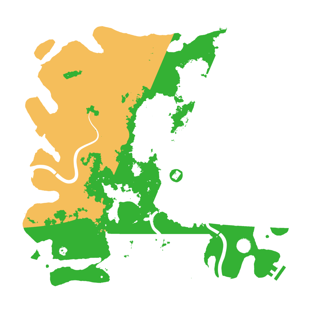 Biome Rust Map: Procedural Map, Size: 3850, Seed: 656934745