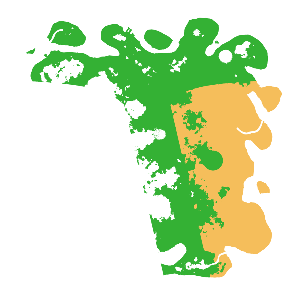 Biome Rust Map: Procedural Map, Size: 4000, Seed: 791231