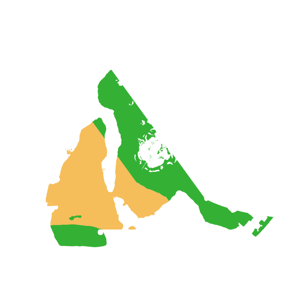 Biome Rust Map: Procedural Map, Size: 1600, Seed: 1994686436