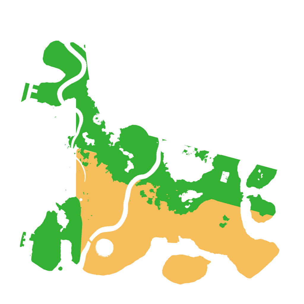 Biome Rust Map: Procedural Map, Size: 3000, Seed: 903763880