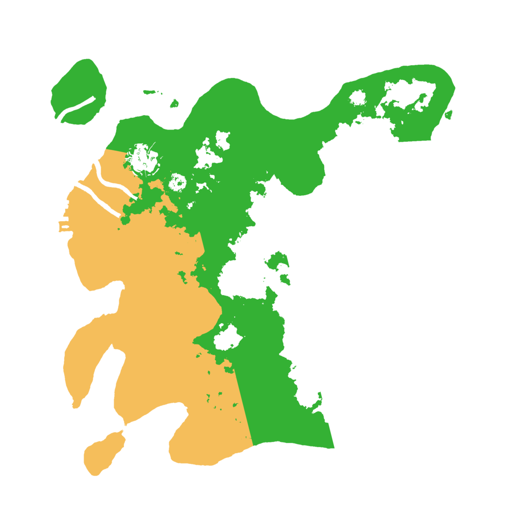 Biome Rust Map: Procedural Map, Size: 3000, Seed: 14112