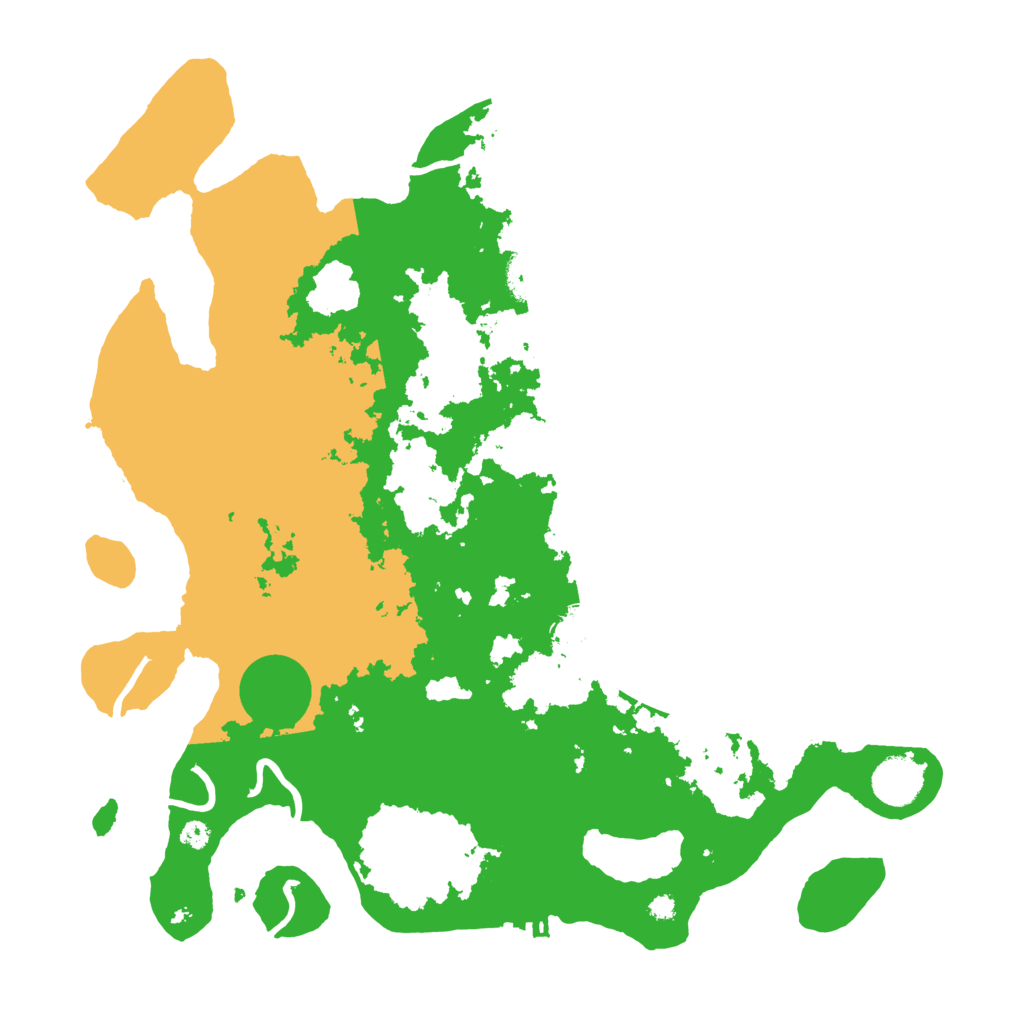 Biome Rust Map: Procedural Map, Size: 3750, Seed: 168931