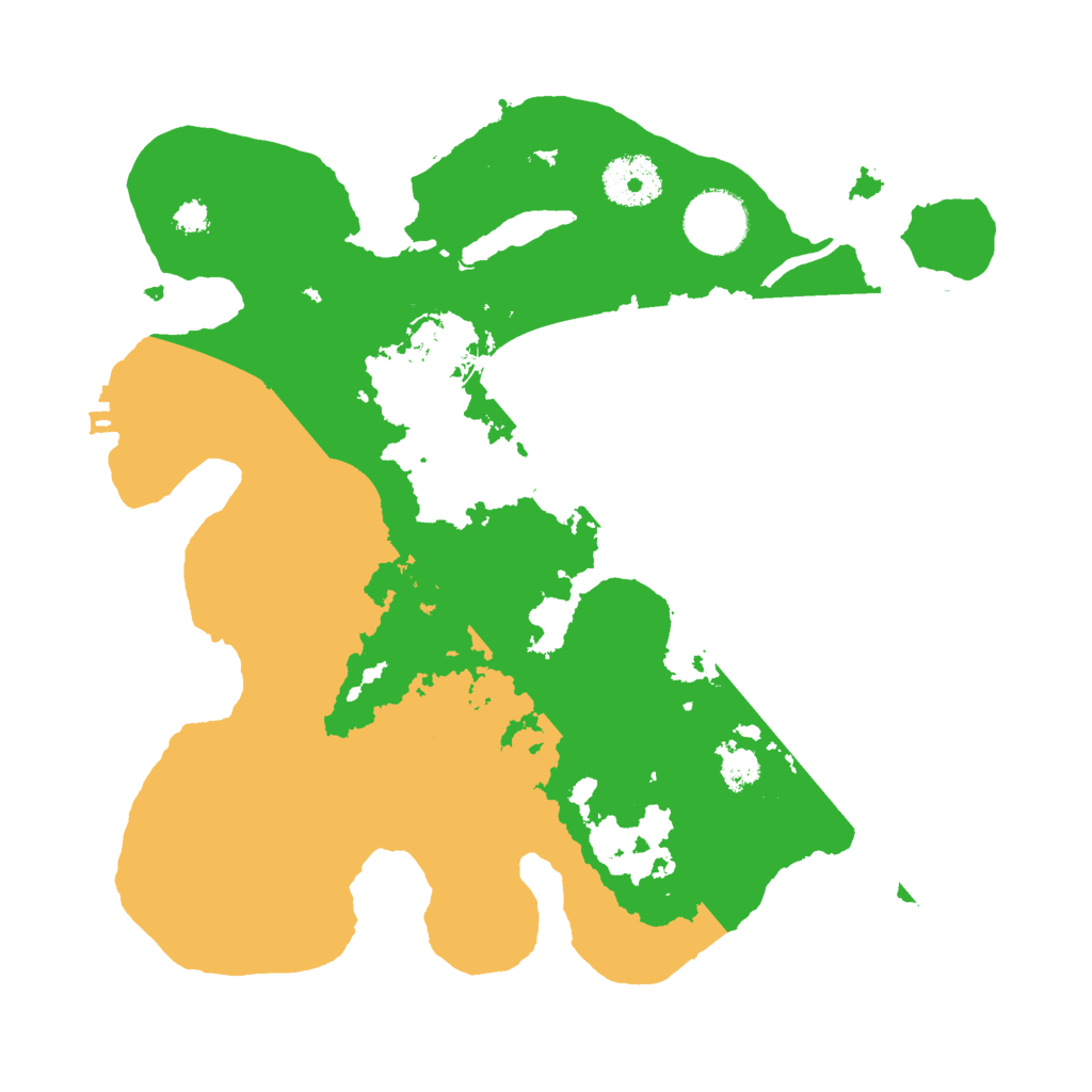 Biome Rust Map: Procedural Map, Size: 3000, Seed: 69262304