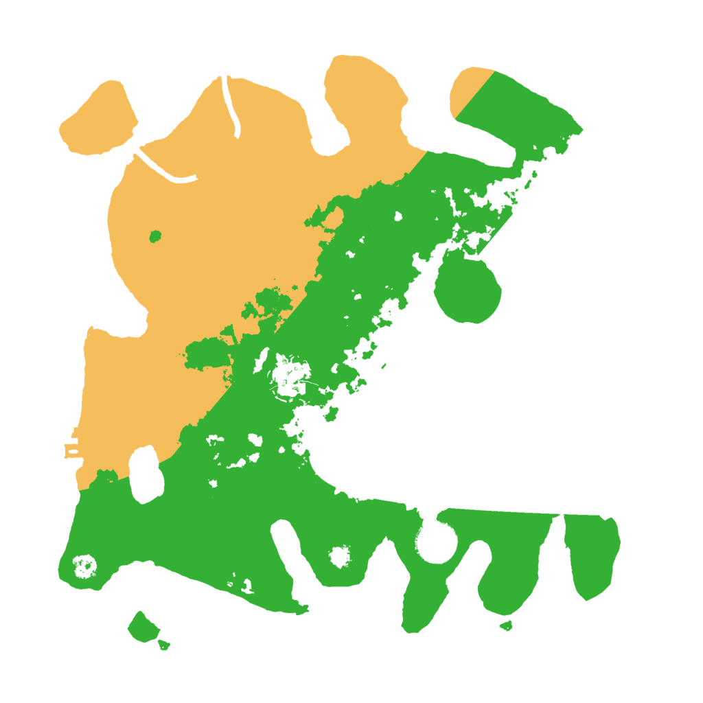 Biome Rust Map: Procedural Map, Size: 3000, Seed: 17258