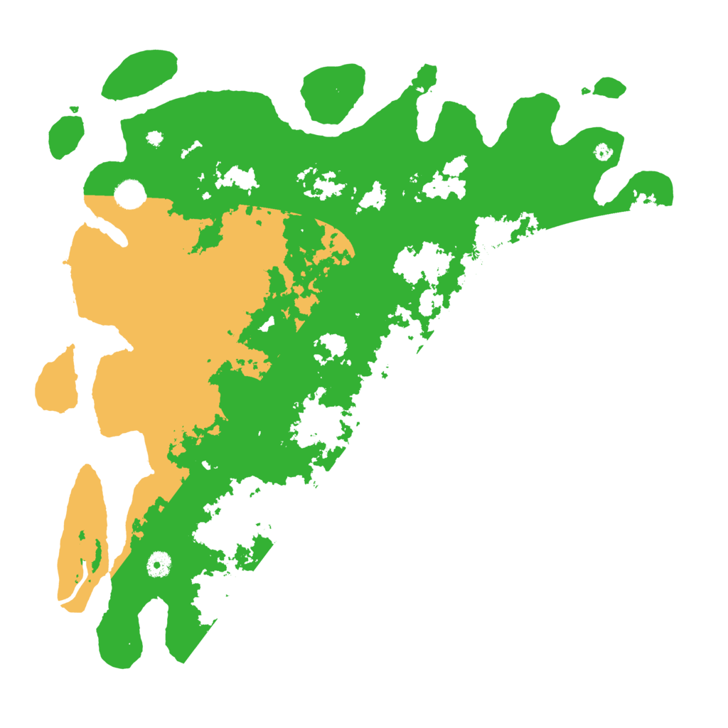 Biome Rust Map: Procedural Map, Size: 4300, Seed: 98399