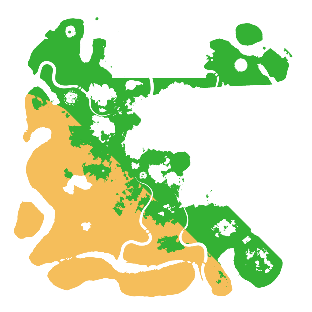 Biome Rust Map: Procedural Map, Size: 4250, Seed: 1989844909