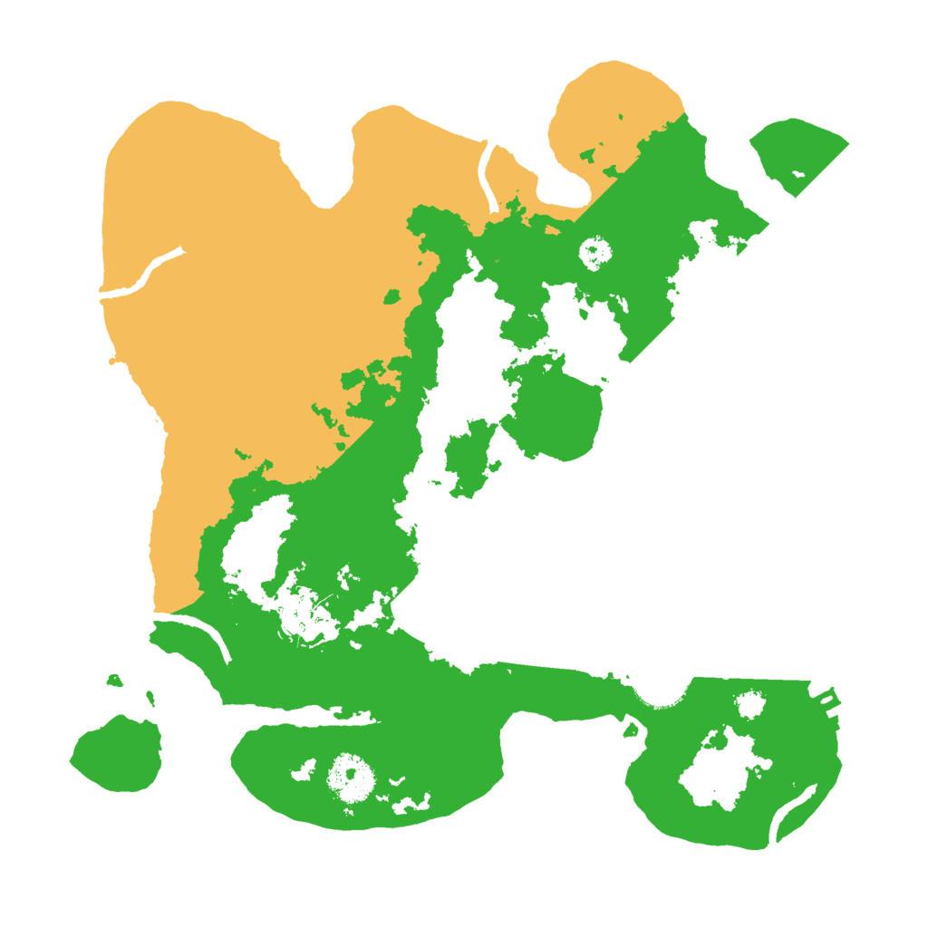 Biome Rust Map: Procedural Map, Size: 3000, Seed: 17800