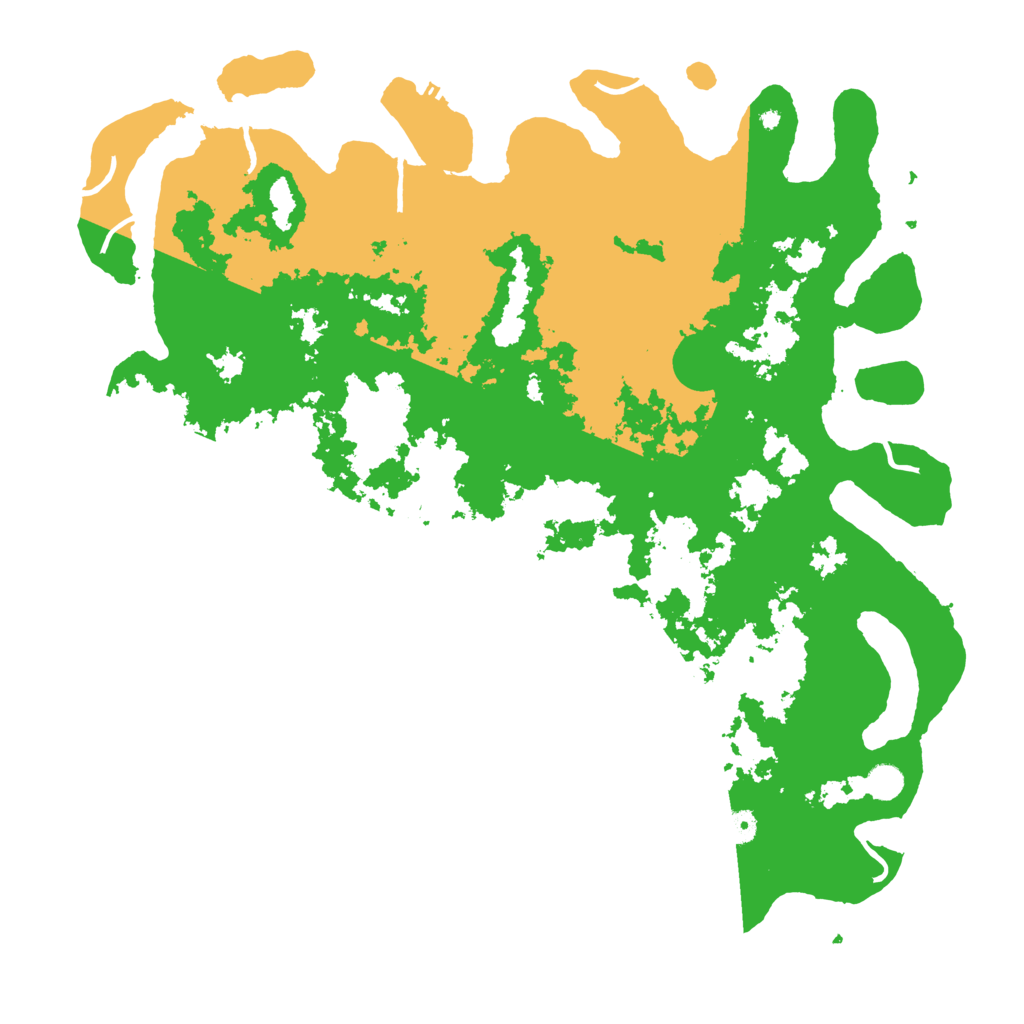 Biome Rust Map: Procedural Map, Size: 5000, Seed: 42866688