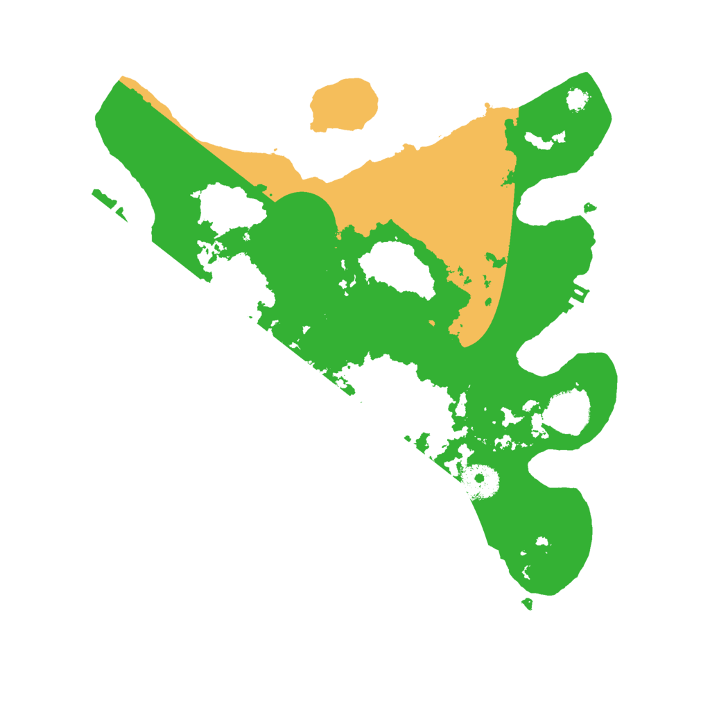 Biome Rust Map: Procedural Map, Size: 3000, Seed: 435345