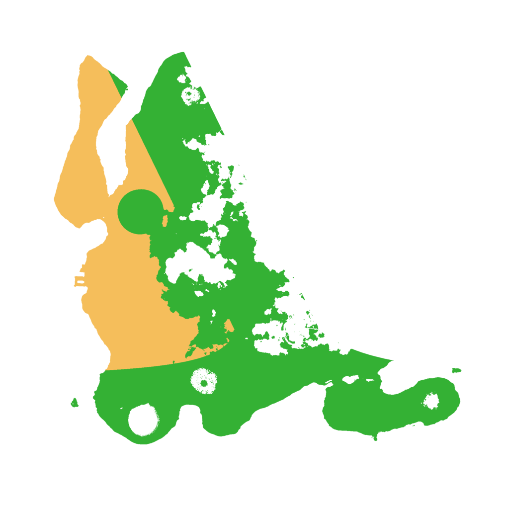Biome Rust Map: Procedural Map, Size: 3000, Seed: 1457011737