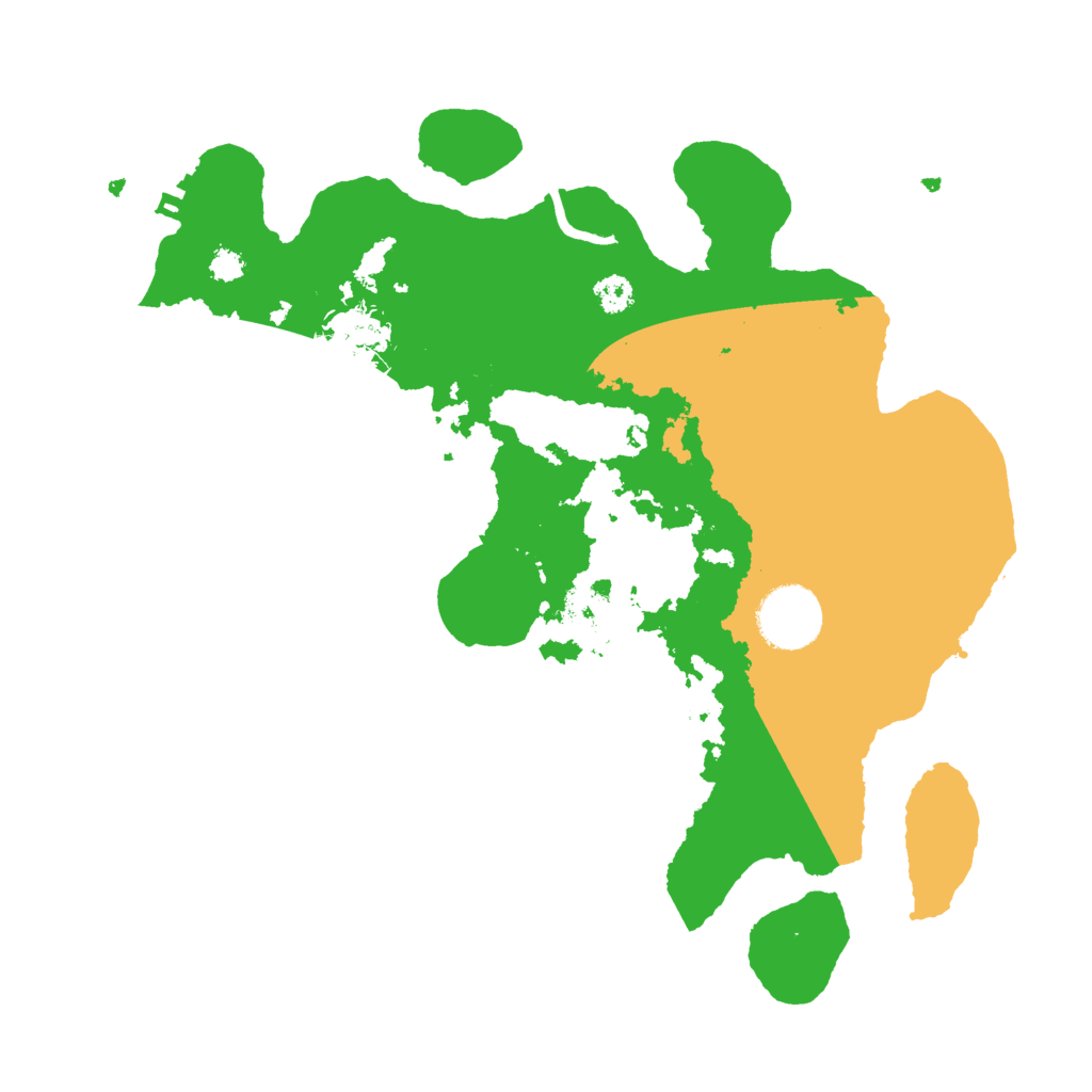 Biome Rust Map: Procedural Map, Size: 3000, Seed: 460858421