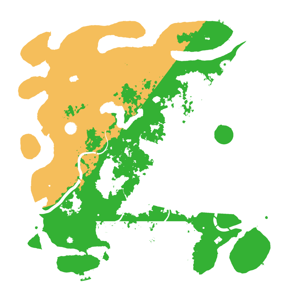 Biome Rust Map: Procedural Map, Size: 4250, Seed: 1192381972