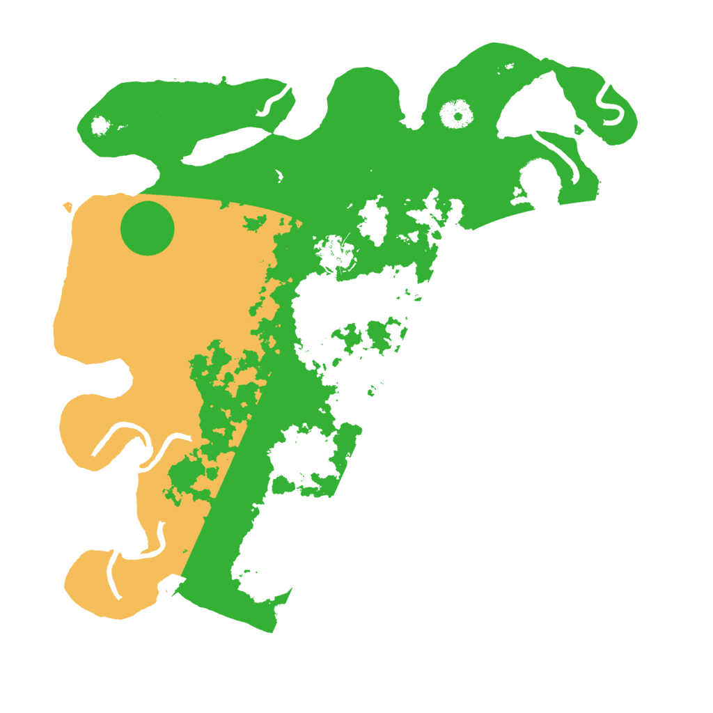 Biome Rust Map: Procedural Map, Size: 3500, Seed: 222080810