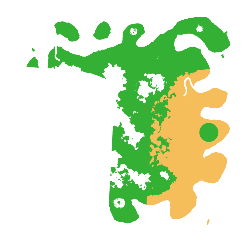 Biome Rust Map: Procedural Map, Size: 3500, Seed: 316524023