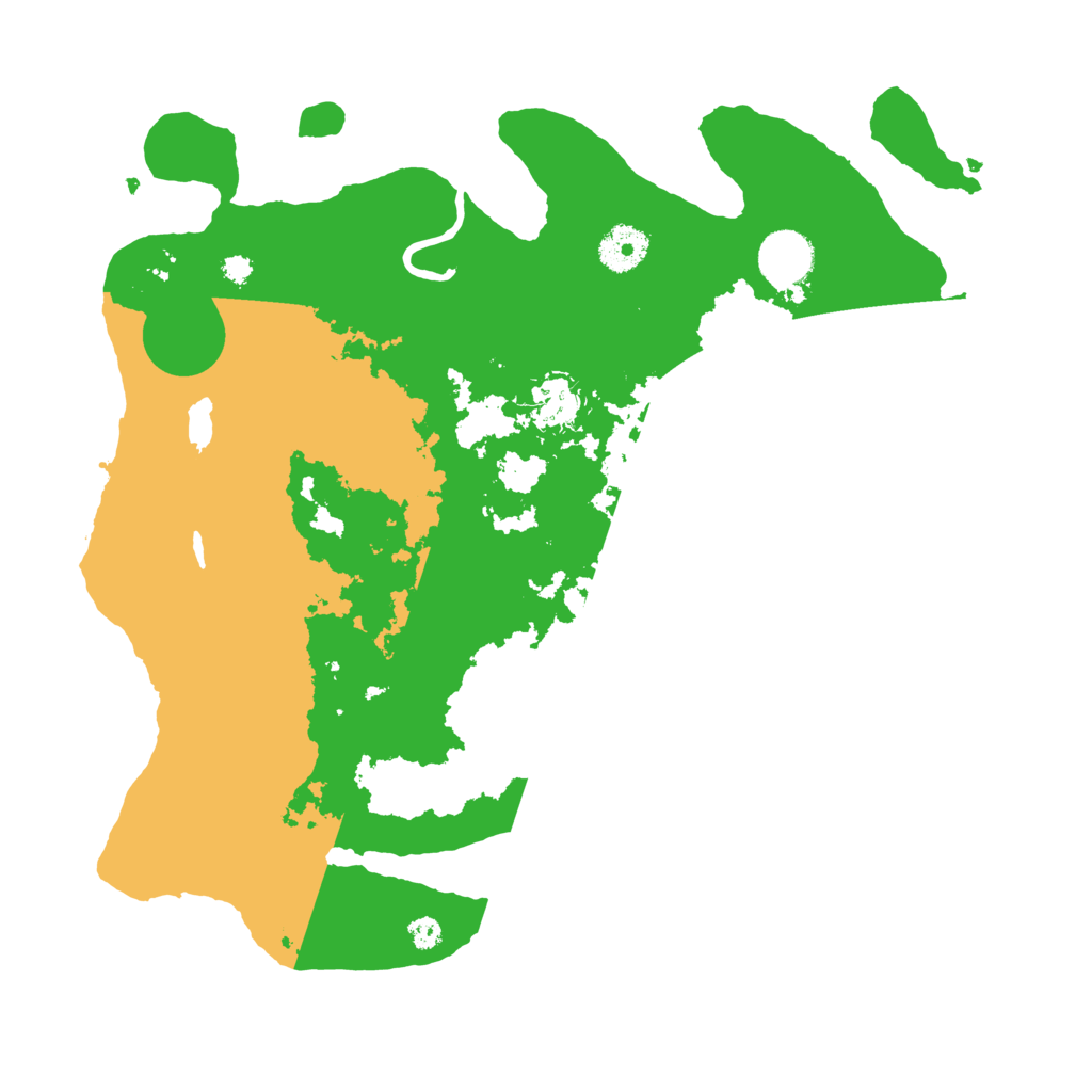 Biome Rust Map: Procedural Map, Size: 3500, Seed: 980729681