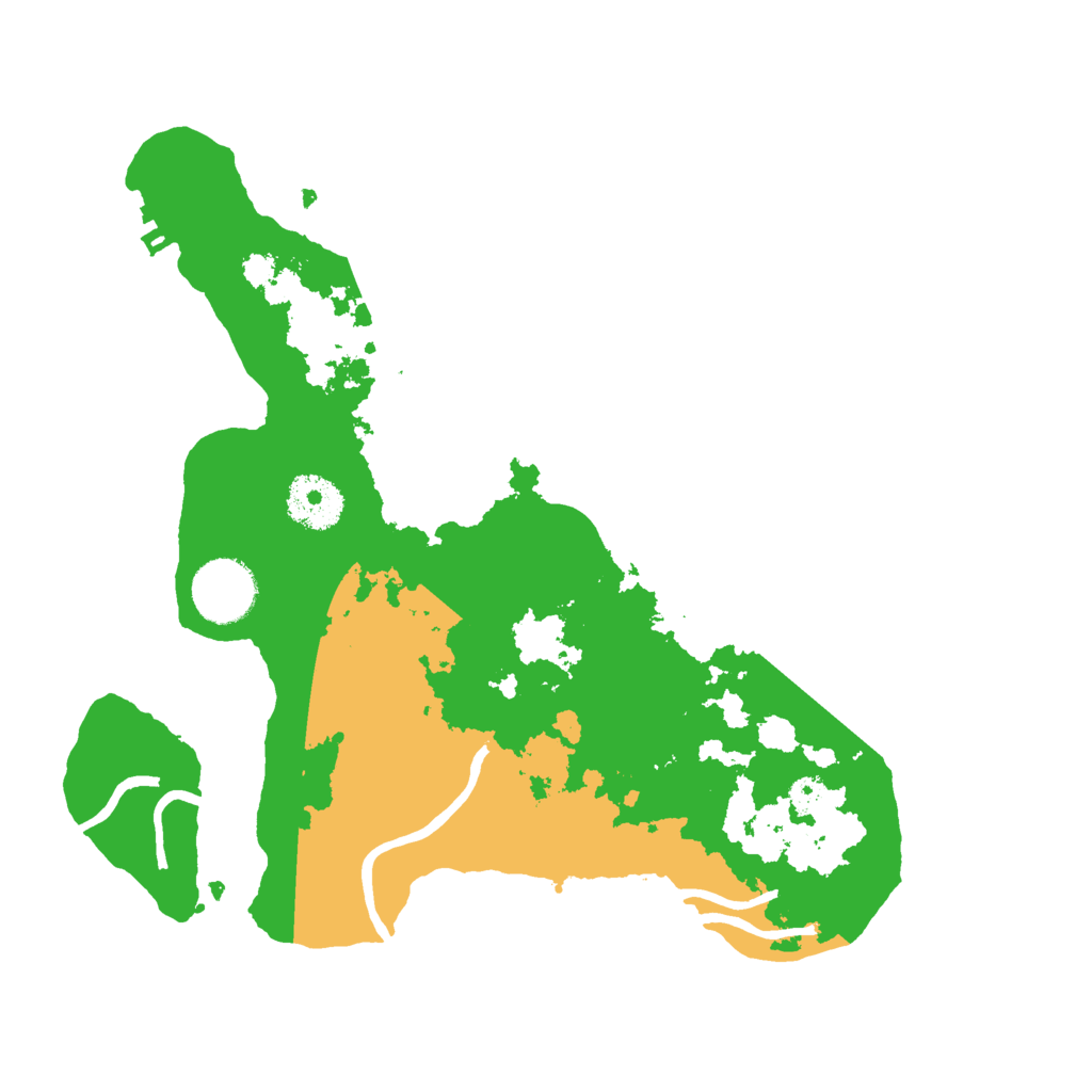Biome Rust Map: Procedural Map, Size: 3000, Seed: 1328162073