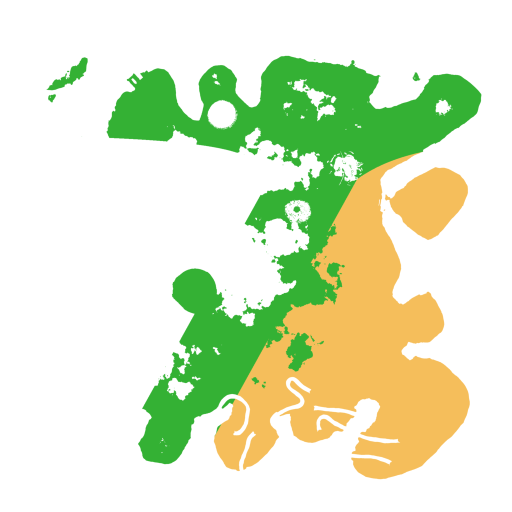 Biome Rust Map: Procedural Map, Size: 3200, Seed: 26318013