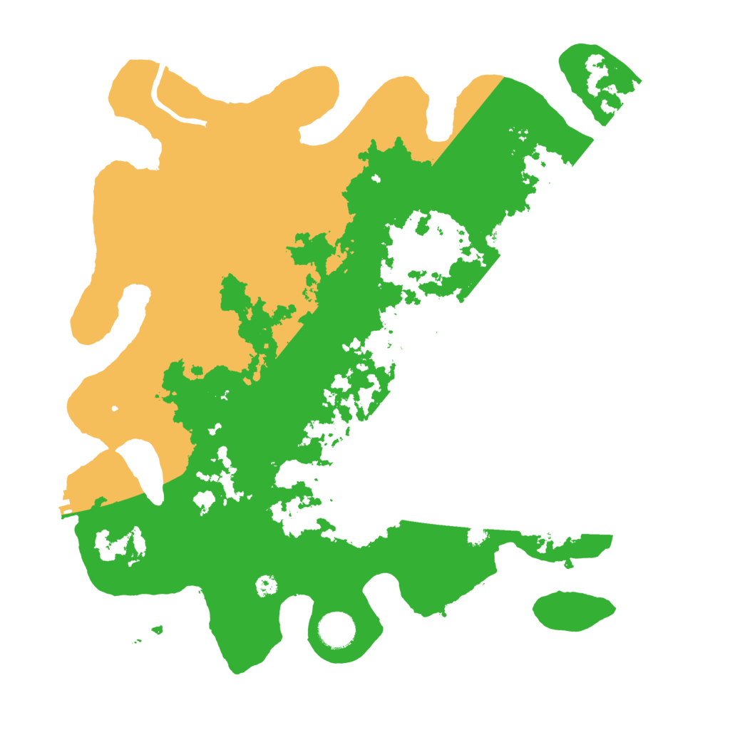 Biome Rust Map: Procedural Map, Size: 3500, Seed: 674773939