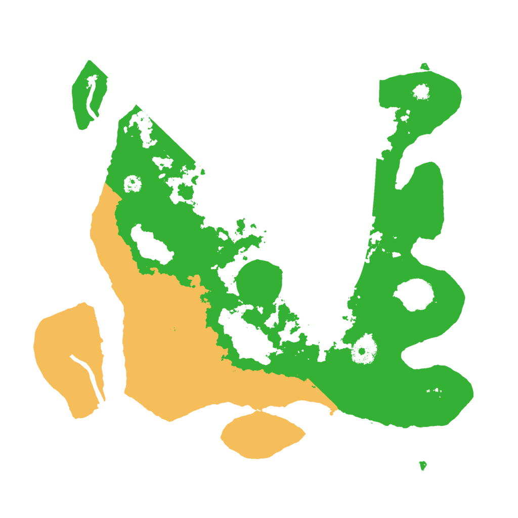 Biome Rust Map: Procedural Map, Size: 3000, Seed: 698198051