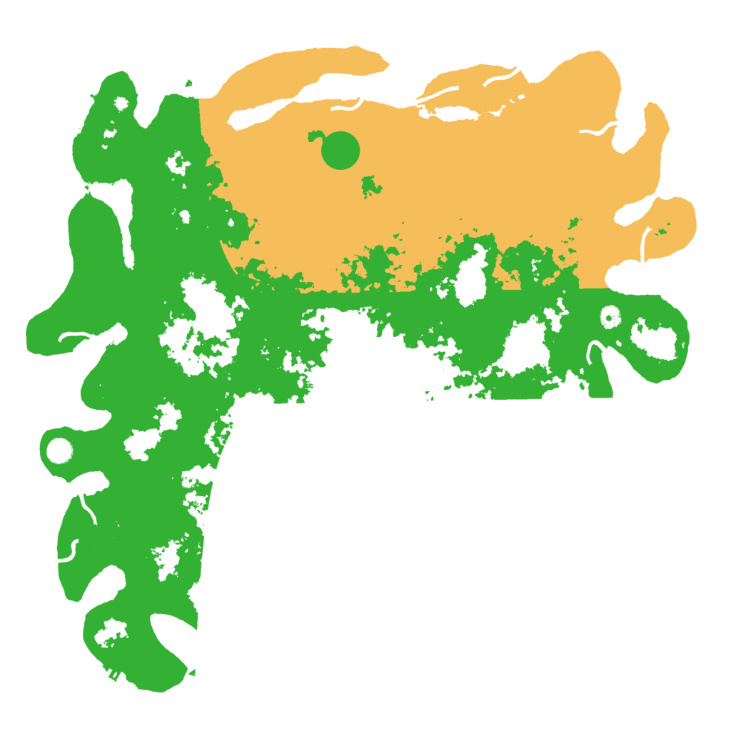 Biome Rust Map: Procedural Map, Size: 5000, Seed: 674158
