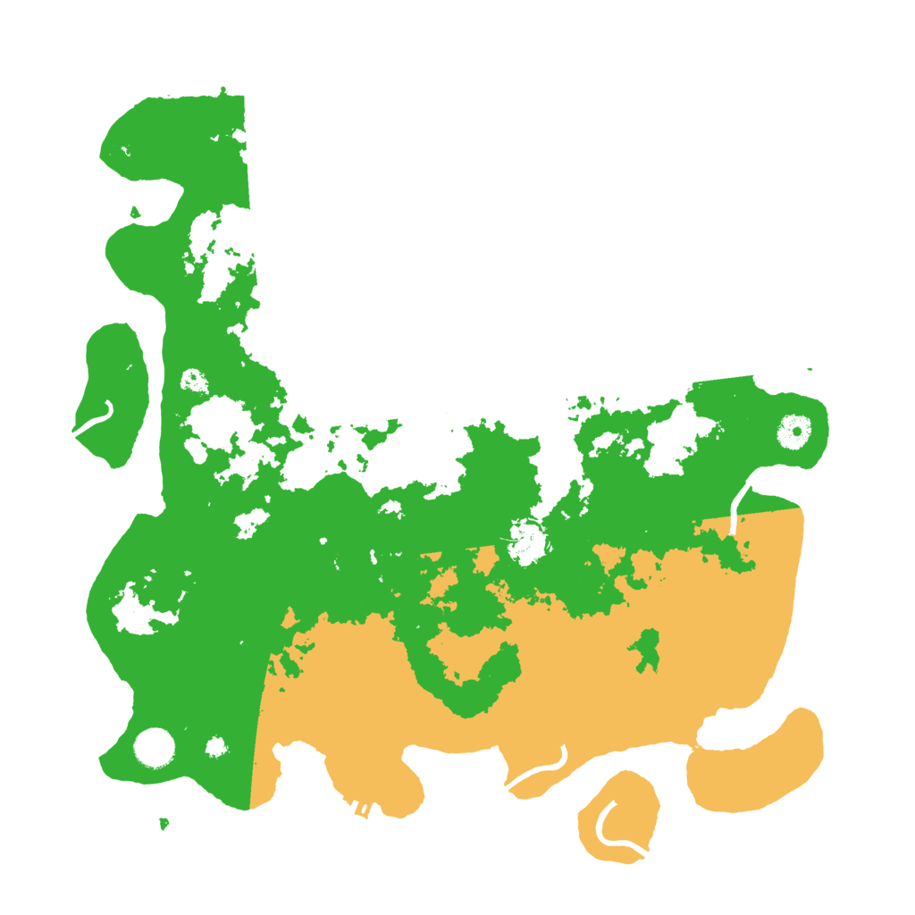 Biome Rust Map: Procedural Map, Size: 4000, Seed: 776372588