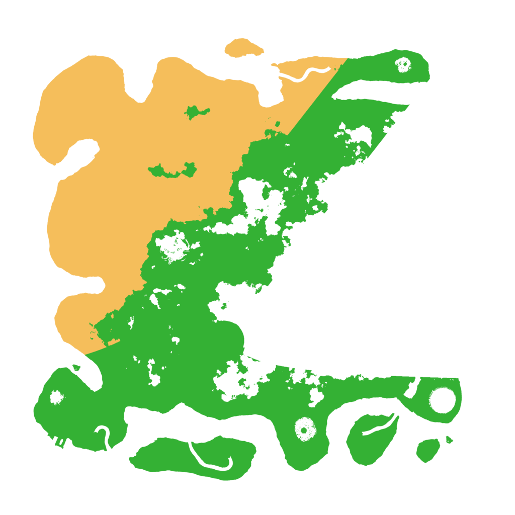 Biome Rust Map: Procedural Map, Size: 3500, Seed: 713114909