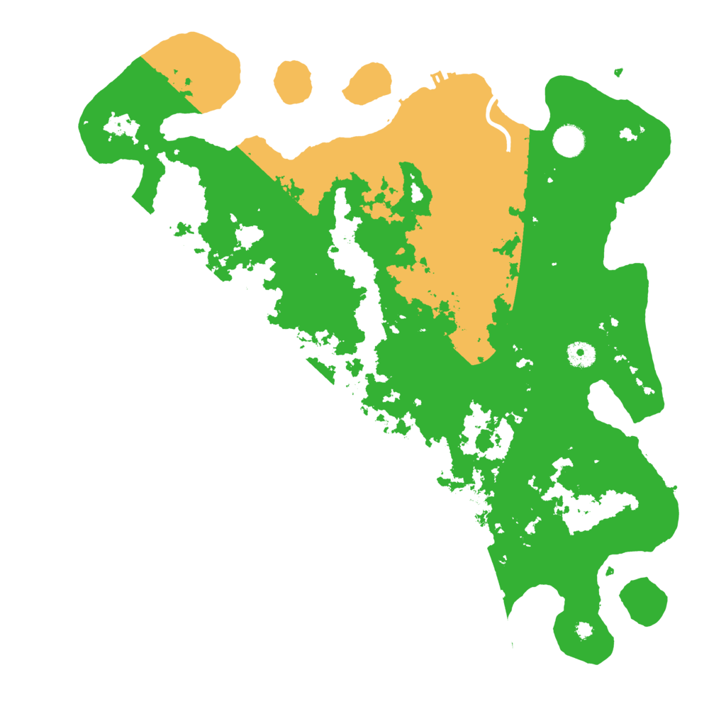 Biome Rust Map: Procedural Map, Size: 4000, Seed: 37997