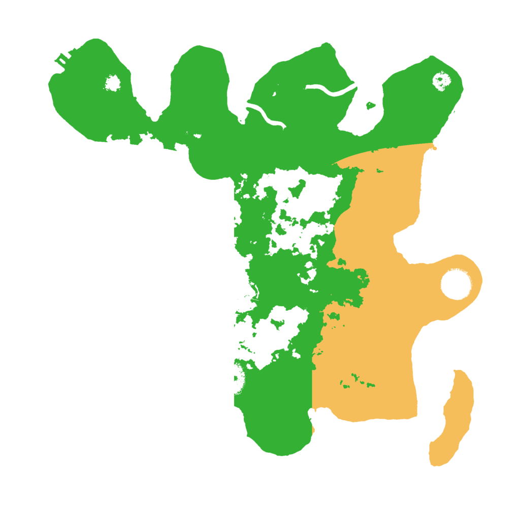 Biome Rust Map: Procedural Map, Size: 3000, Seed: 44529