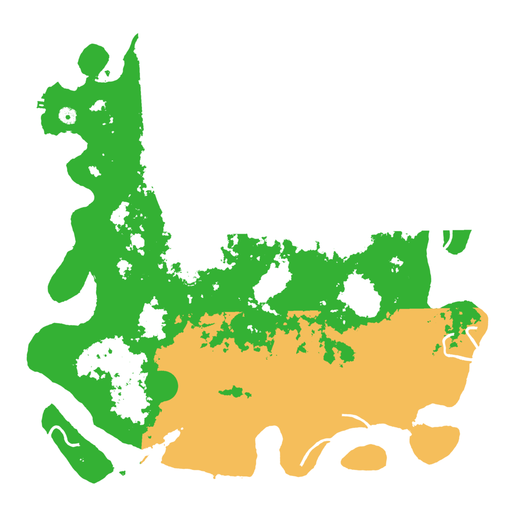 Biome Rust Map: Procedural Map, Size: 4500, Seed: 3127660