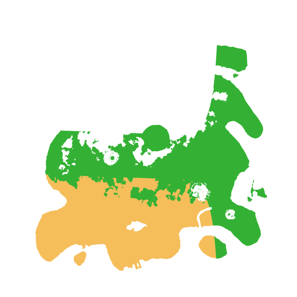 Biome Rust Map: Procedural Map, Size: 3000, Seed: 517823
