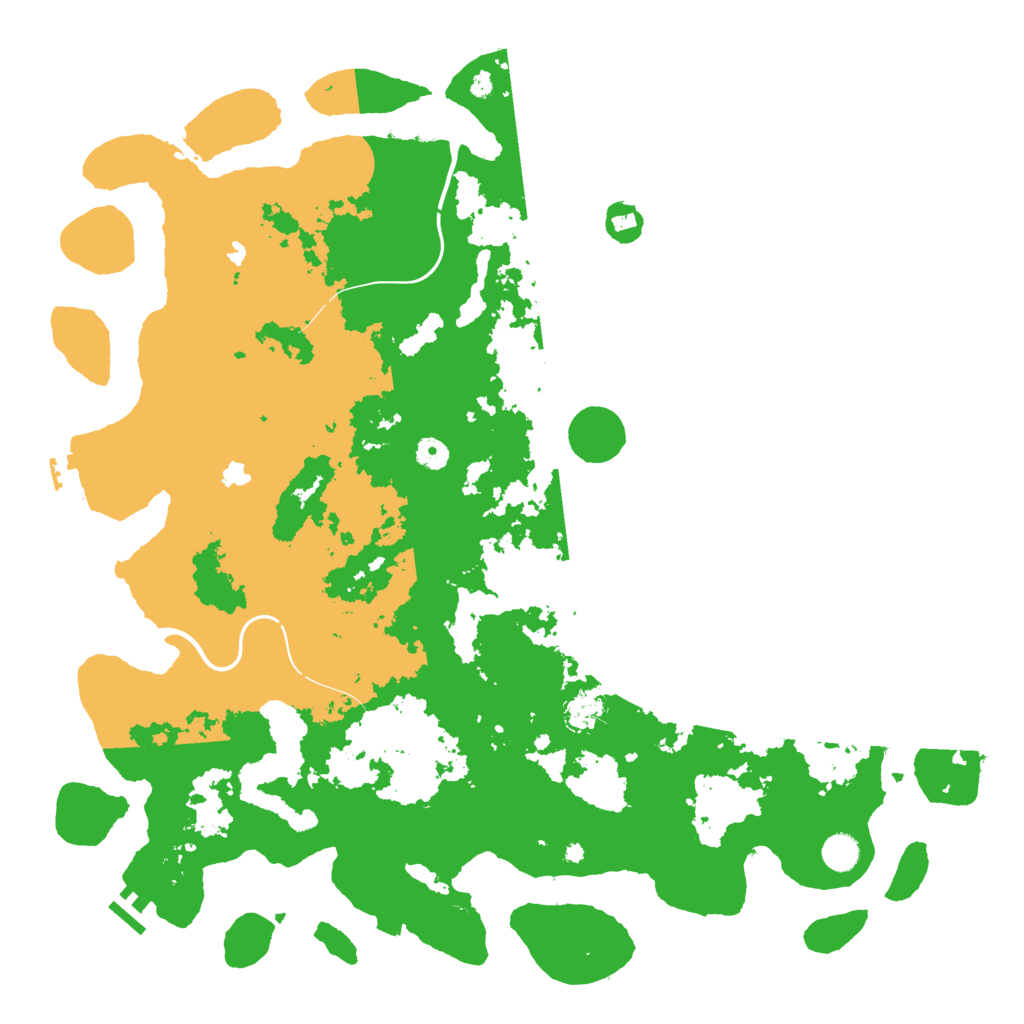 Biome Rust Map: Procedural Map, Size: 4800, Seed: 1195383240