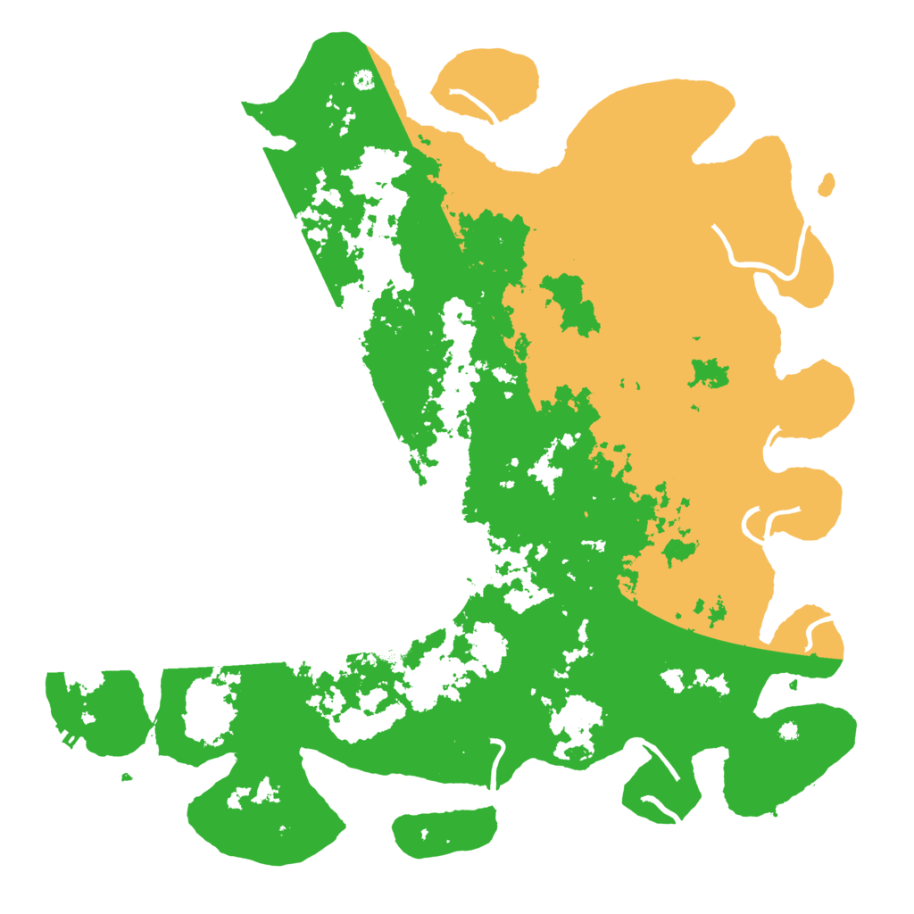 Biome Rust Map: Procedural Map, Size: 4500, Seed: 5427028
