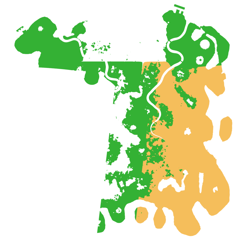 Biome Rust Map: Procedural Map, Size: 4500, Seed: 5957338