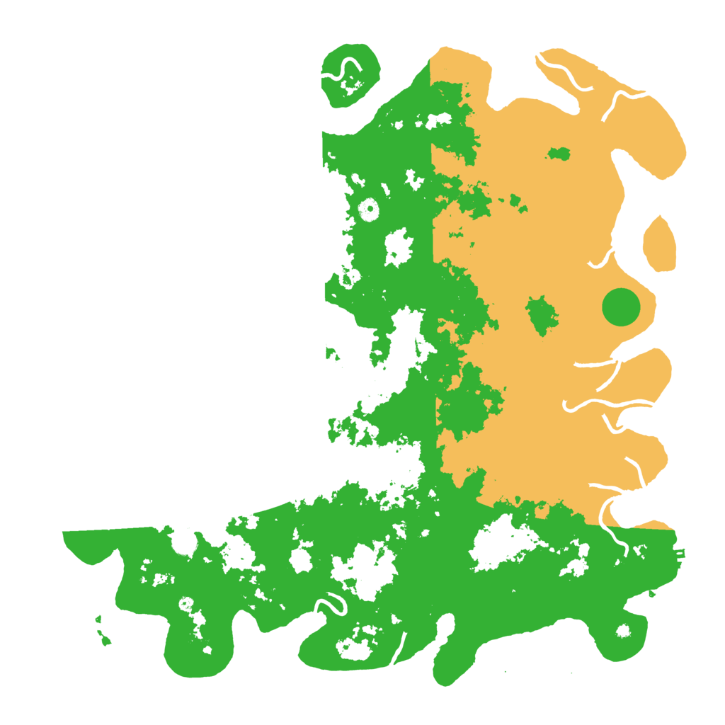 Biome Rust Map: Procedural Map, Size: 5000, Seed: 874167207