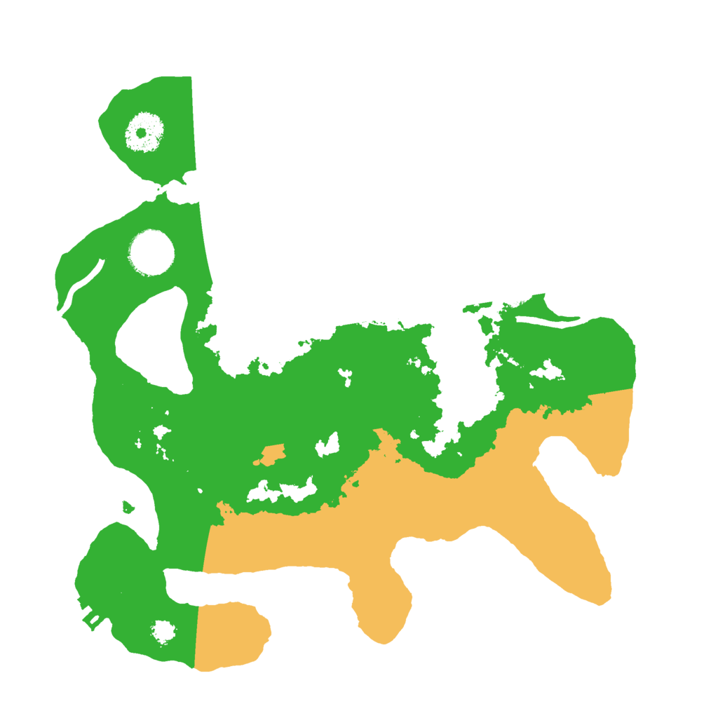 Biome Rust Map: Procedural Map, Size: 2800, Seed: 10000