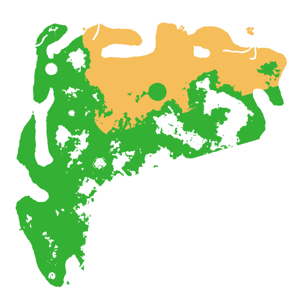 Biome Rust Map: Procedural Map, Size: 4500, Seed: 6178528
