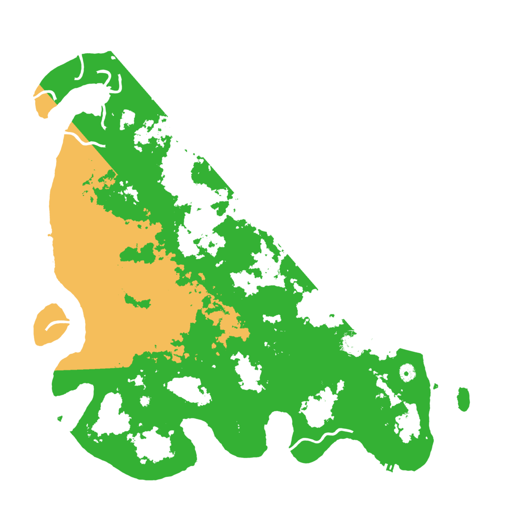 Biome Rust Map: Procedural Map, Size: 4500, Seed: 1053