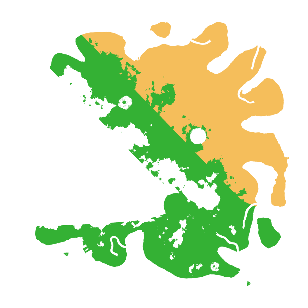 Biome Rust Map: Procedural Map, Size: 3500, Seed: 1511846756