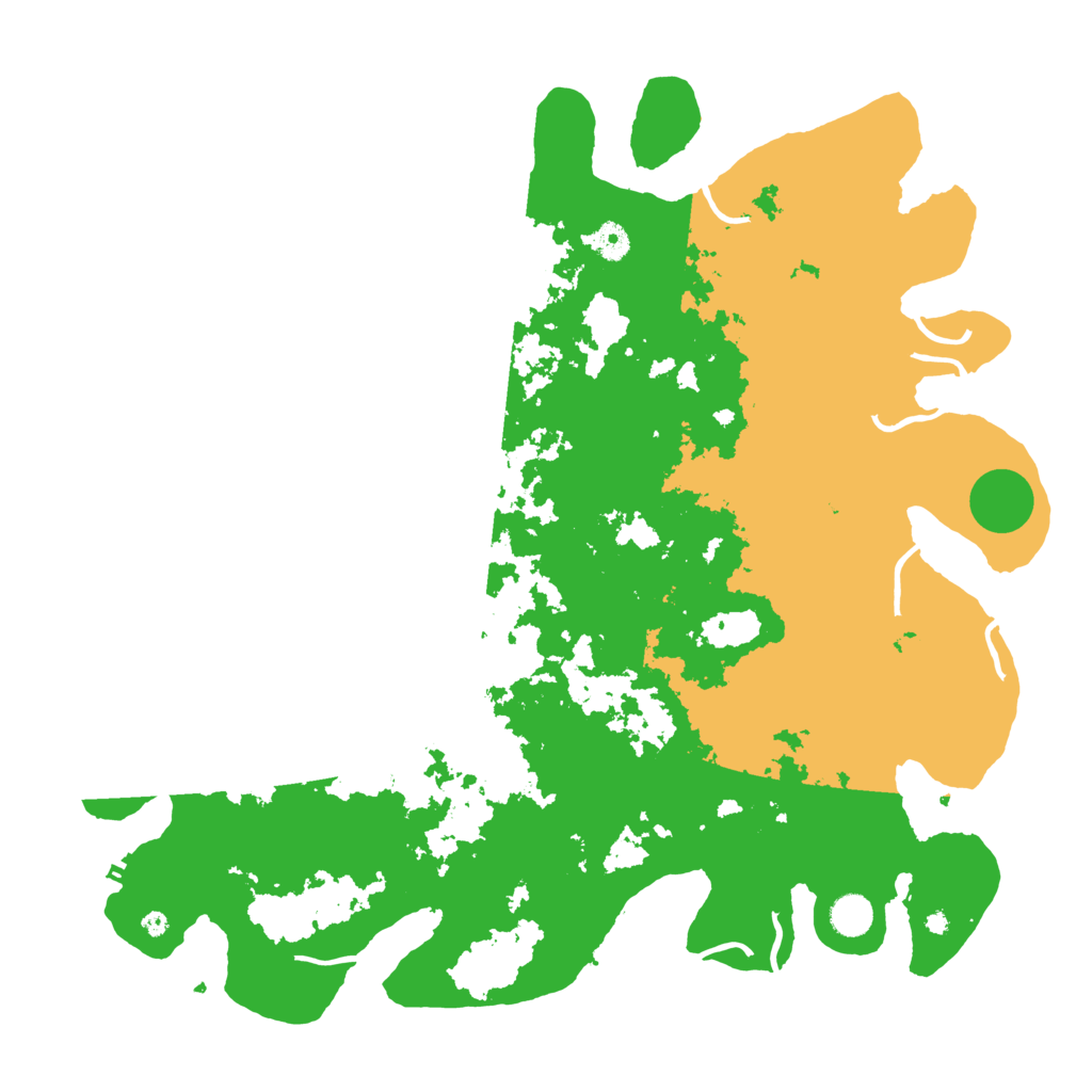 Biome Rust Map: Procedural Map, Size: 4500, Seed: 6170770