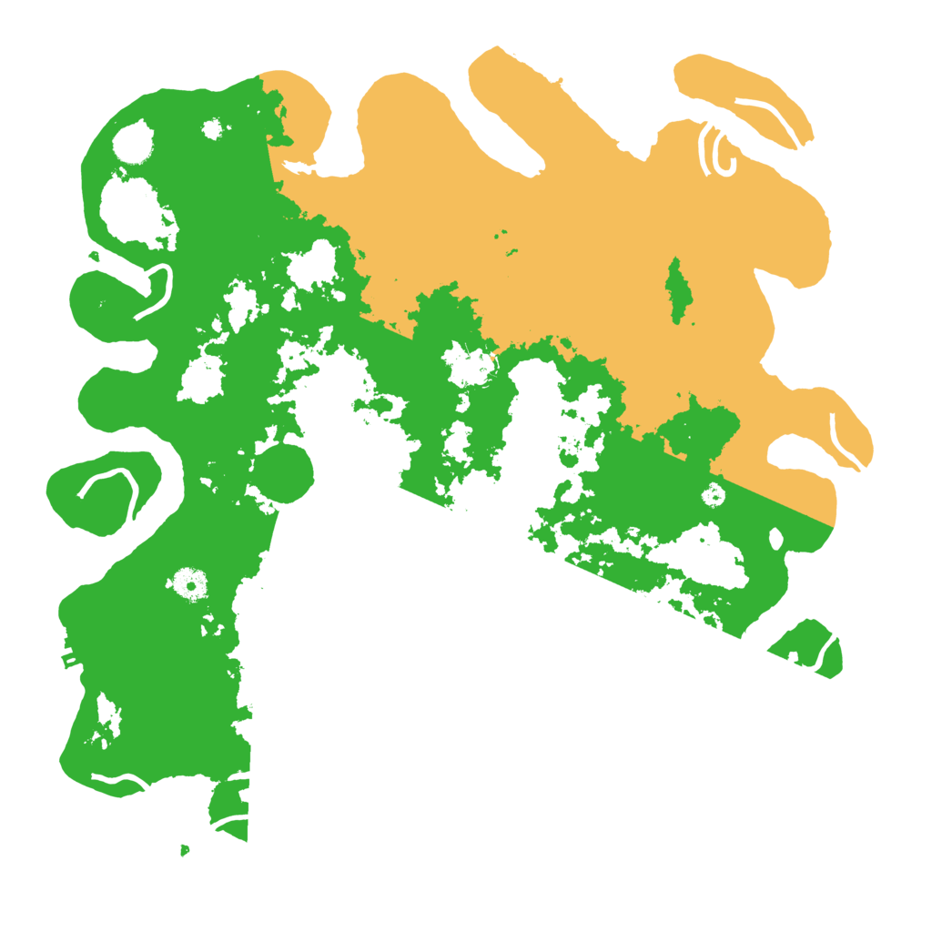 Biome Rust Map: Procedural Map, Size: 4200, Seed: 517749594