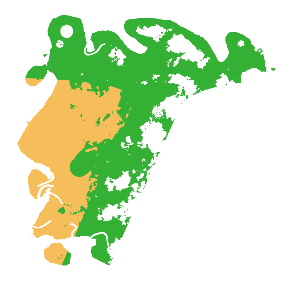 Biome Rust Map: Procedural Map, Size: 4000, Seed: 368972