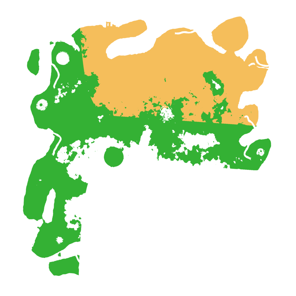 Biome Rust Map: Procedural Map, Size: 4000, Seed: 709068