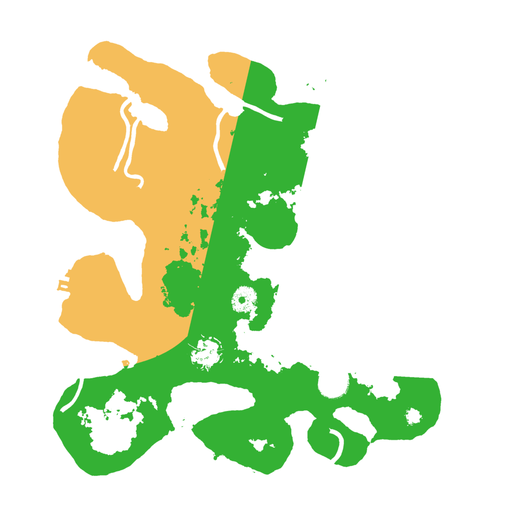Biome Rust Map: Procedural Map, Size: 3000, Seed: 20475