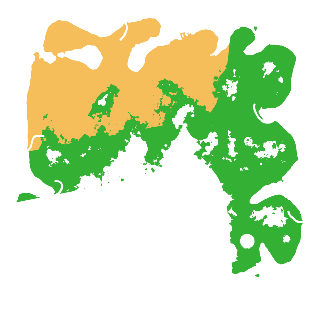 Biome Rust Map: Procedural Map, Size: 3850, Seed: 1190793277