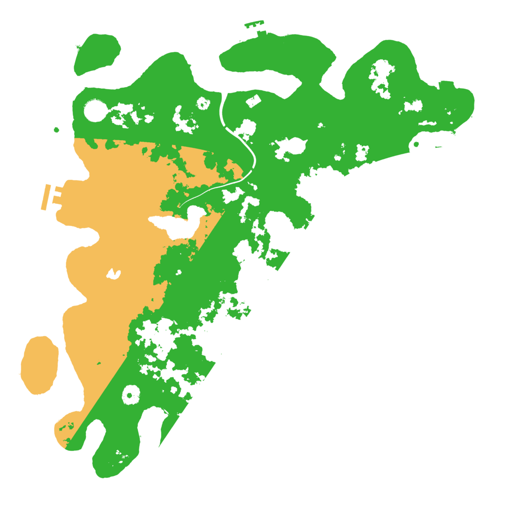 Biome Rust Map: Procedural Map, Size: 4000, Seed: 633700