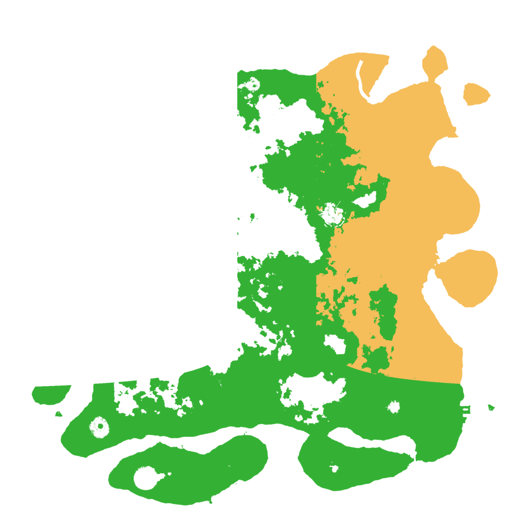 Biome Rust Map: Procedural Map, Size: 4000, Seed: 761635